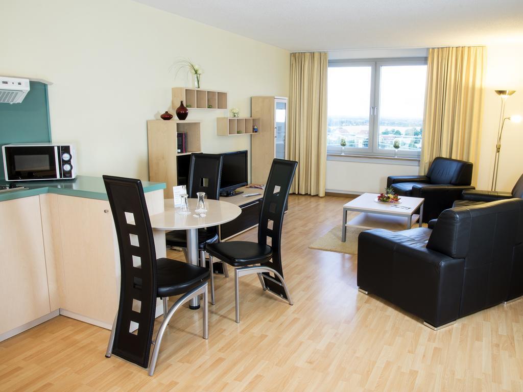 Aparthotel Atlanta Boardinghouse Leipzig Markkleeberg Zimmer foto